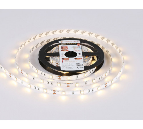 Светодиодная лента Ambrella Light LED Strip 12В 5050 7,2Вт/м 3000K 5м IP20 GS1801 Светодиодная лента Ambrella Light LED Strip 12В 5050 7,2Вт/м 3000K 5м IP20 GS1801