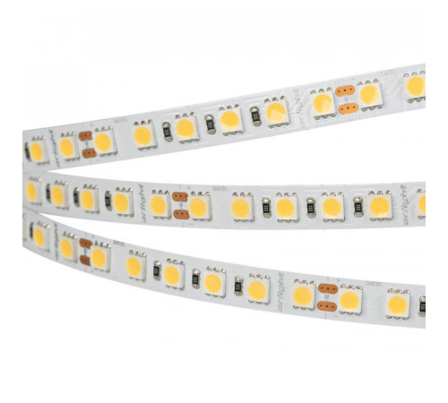 Светодиодная лента Arlight 23W/m 96LED/m 5060SMD теплый белый 5M 028606(2)