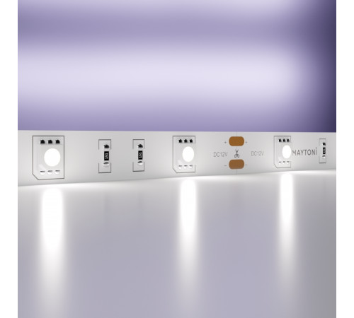 Светодиодная лента Maytoni Technical 12В 5050 7,2Вт/м 6000K IP20 10122 Светодиодная лента Maytoni Technical 12В 5050 7,2Вт/м 6000K IP20 10122