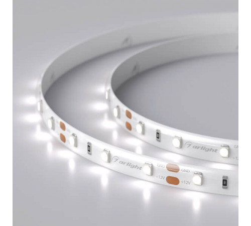 Светодиодная лента герметичная Arlight RTW-SE-A60-8mm 12V White6000 (4.8 W/m, IP65, 2835, 5m) 014627(2) Светодиодная лента герметичная Arlight RTW-SE-A60-8mm 12V White6000 (4.8 W/m, IP65, 2835, 5m) 014627(2)