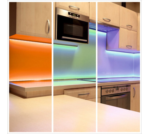 Cветодиодная лента Apeyron 24В 14,4Вт/м smd5050 60д/м IP20 5м RGB 00-310 Cветодиодная лента Apeyron 24В 14,4Вт/м smd5050 60д/м IP20 5м RGB 00-310
