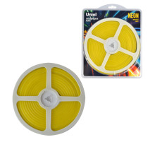 Светодиодная лента Uniel ULS-N01-2835-120LED/m-6mm-IP67-DC12V-9W/m-5M-YELLOW блистер