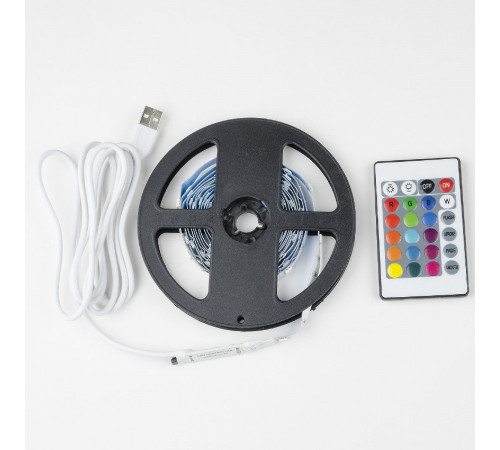 Светодиодная лента Uniel ULS-U12 3M/RGB/1.5M/USB/RC IP20 RUA02C24 блистер UL-00007534 Светодиодная лента Uniel ULS-U12 3M/RGB/1.5M/USB/RC IP20 RUA02C24 блистер UL-00007534