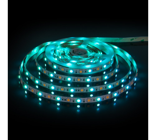 Светодиодная лента Elektrostandard 24V 14,4W 60Led 5050+5050 IP20 MIX RGB/теплый белый, 5м 4690389172250 Светодиодная лента Elektrostandard 24V 14,4W 60Led 5050+5050 IP20 MIX RGB/теплый белый, 5м 4690389172250