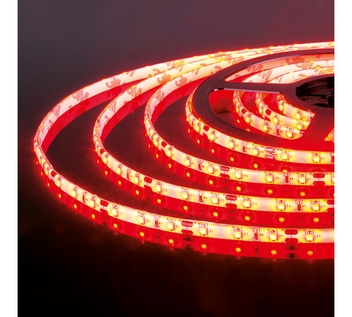 Светодиодная лента Elektrostandard 12V 4,8W 60Led 2835 IP65 красный, 5м 4690389124181 Светодиодная лента Elektrostandard 12V 4,8W 60Led 2835 IP65 красный, 5м 4690389124181