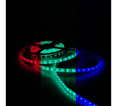 Светодиодная лента Gauss 14,4W/m 60LED/m 5050SMD RGB 5M 312000414 Светодиодная лента Gauss 14,4W/m 60LED/m 5050SMD RGB 5M 312000414