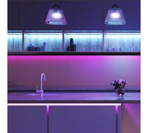 Cветодиодная лента Apeyron 24В 14,4Вт/м smd5050 60д/м IP20 5м RGB 00-310 Cветодиодная лента Apeyron 24В 14,4Вт/м smd5050 60д/м IP20 5м RGB 00-310