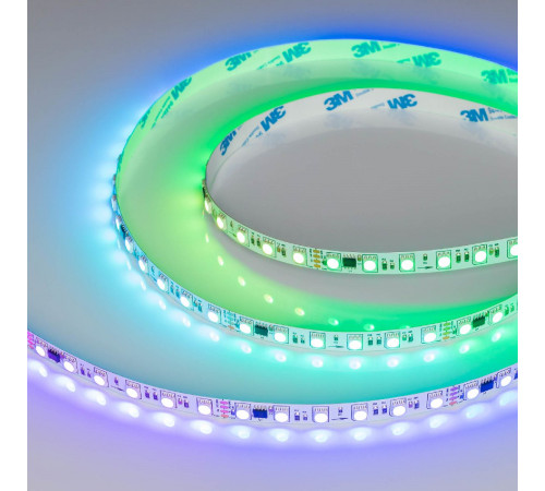 Светодиодная лента Arlight DMX-B72-10mm 24V RGB-PX6 (16 W/m, IP20, 5060, 5m) 037869