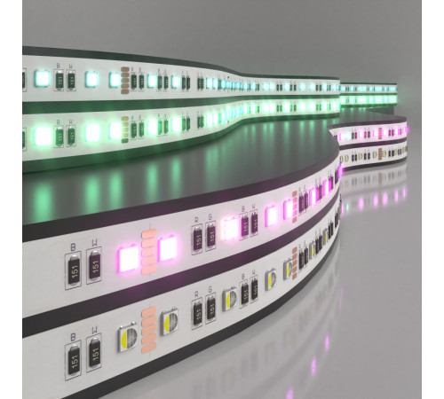 Светодиодная лента Elektrostandard 24V 24W 60Led 5050 IP20 MIX RGB/холодный белый, 5м 4690389172311 Светодиодная лента Elektrostandard 24V 24W 60Led 5050 IP20 MIX RGB/холодный белый, 5м 4690389172311