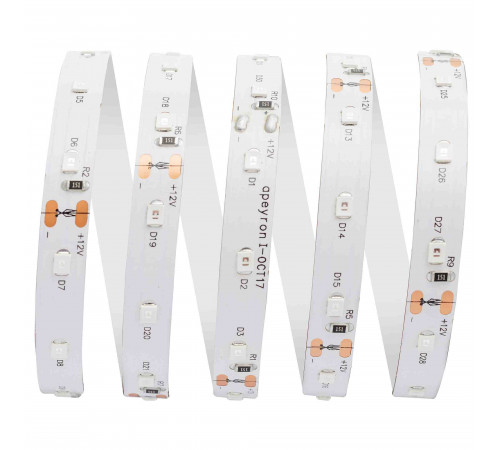 Светодиодная лента Apeyron 12В СТ 4,8Вт/м smd3528, 60д/м IP20 5м зеленая 34BL