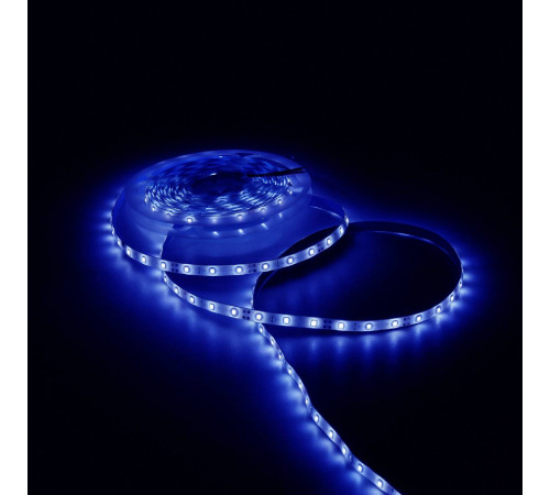 Светодиодная влагозащищенная лента Gauss 4,8W/m 60LED/m 2835SMD синий 5M 356000505 Светодиодная влагозащищенная лента Gauss 4,8W/m 60LED/m 2835SMD синий 5M 356000505