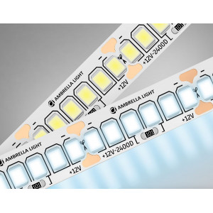 Светодиодная лента Ambrella Light LED Strip 12В 2835 17Вт/м 6500K 5м IP20 GS1403