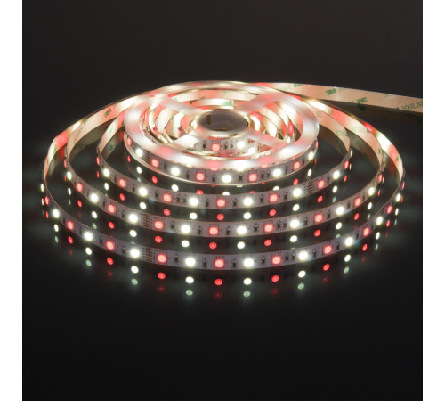 Светодиодная лента Elektrostandard 24V 14,4W 60Led 5050+5050 IP20 MIX RGB/холодный белый, 5м 4690389172274 Светодиодная лента Elektrostandard 24V 14,4W 60Led 5050+5050 IP20 MIX RGB/холодный белый, 5м 4690389172274