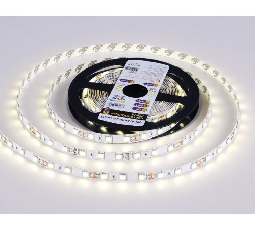 Светодиодная лента Ambrella Light Illumination 24В 5050 14,4Вт/м 3000K 5м IP20 GS4002 Светодиодная лента Ambrella Light Illumination 24В 5050 14,4Вт/м 3000K 5м IP20 GS4002