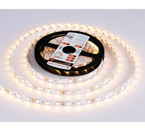 Светодиодная лента Ambrella Light Illumination 24В 5050 14,4Вт/м 3000K 5м IP20 GS4001 Светодиодная лента Ambrella Light Illumination 24В 5050 14,4Вт/м 3000K 5м IP20 GS4001