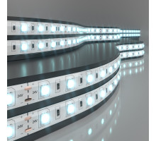 Светодиодная лента Elektrostandard 24V 14,4W 60Led 5050 IP65 холодный белый, 5м 4690389167751