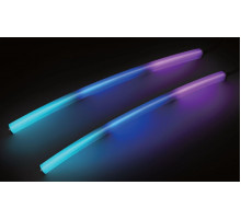 Светодиодная лента герметичная Arlight SPI MOONLIGHT-BLACK-TOP-G180-D25mm 12V RGB-PX2 (21.6 W/m, IP65, 5m, wire x1) 044932