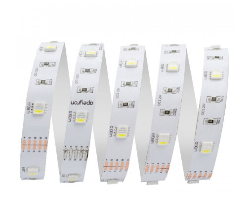 Светодиодная лента Apeyron 12В 7,2Вт/м smd5050 30д/м IP20 360Лм/м 5м RGBW 100BL Светодиодная лента Apeyron 12В 7,2Вт/м smd5050 30д/м IP20 360Лм/м 5м RGBW 100BL