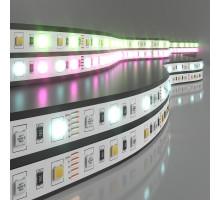 Светодиодная лента Elektrostandard 24V 14,4W 60Led 5050+5050 IP20 MIX RGB/холодный белый, 5м 4690389172274