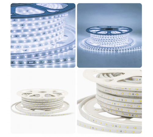 Светодиодная лента Apeyron Стандарт 220В 2835 6Вт/м 6500К 50м IP65 17-42