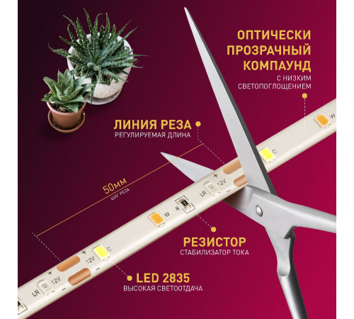 Светодиодная лента Эра FITO-Strip Light-Rа90-3m Б0059881 Светодиодная лента Эра FITO-Strip Light-Rа90-3m Б0059881
