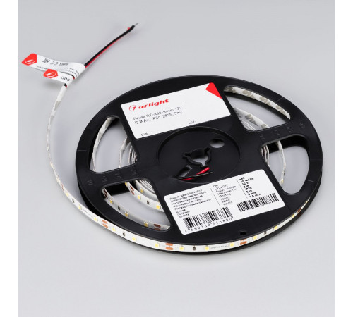 Светодиодная лента Arlight RT-A60-8mm 12V White6000 (2 W/m, IP20, 2835, 50m) 029752(3) Светодиодная лента Arlight RT-A60-8mm 12V White6000 (2 W/m, IP20, 2835, 50m) 029752(3)