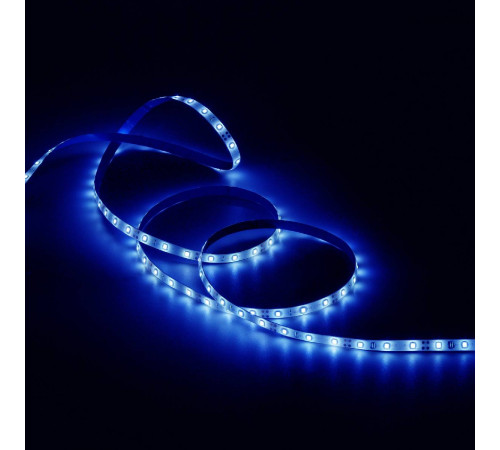 Светодиодная влагозащищенная лента Gauss 4,8W/m 60LED/m 2835SMD синий 5M 356000505 Светодиодная влагозащищенная лента Gauss 4,8W/m 60LED/m 2835SMD синий 5M 356000505