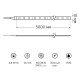 Светодиодная лента Gauss 4,8W/m 60LED/m 2835SMD зеленый 5M 355000605