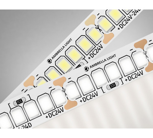 Светодиодная лента Ambrella Light LED Strip 24В 2835 20Вт/м 4500K 5м IP20 GS3402 Светодиодная лента Ambrella Light LED Strip 24В 2835 20Вт/м 4500K 5м IP20 GS3402