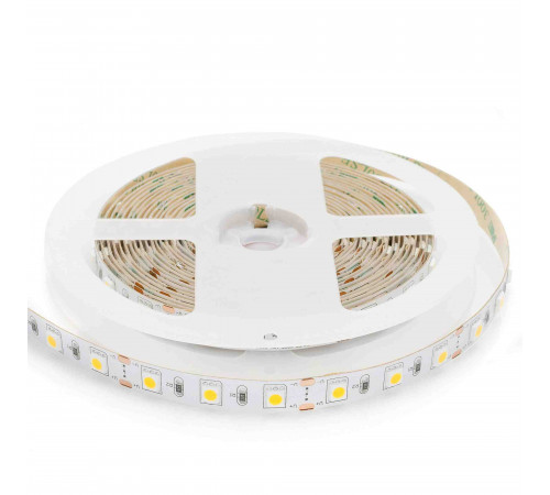 Светодиодная лента Apeyron 12В СТ 14,4Вт/м smd5050 60д/м IP20 700Лм/м 5м 3000К 16BL