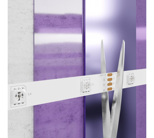 Светодиодная лента Maytoni Technical 24В 5050 7,2Вт/м RGB IP20 10166 Светодиодная лента Maytoni Technical 24В 5050 7,2Вт/м RGB IP20 10166