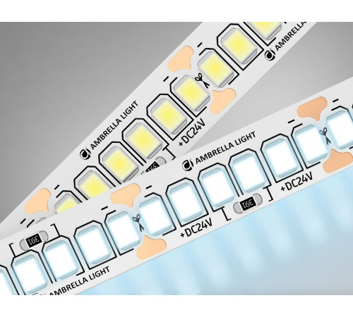 Светодиодная лента Ambrella Light LED Strip 24В 2835 18Вт/м 6500K 5м IP20 GS3303 Светодиодная лента Ambrella Light LED Strip 24В 2835 18Вт/м 6500K 5м IP20 GS3303