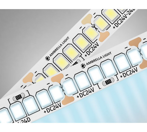 Светодиодная лента Ambrella Light LED Strip 24В 2835 20Вт/м 6500K 5м IP20 GS3403 Светодиодная лента Ambrella Light LED Strip 24В 2835 20Вт/м 6500K 5м IP20 GS3403