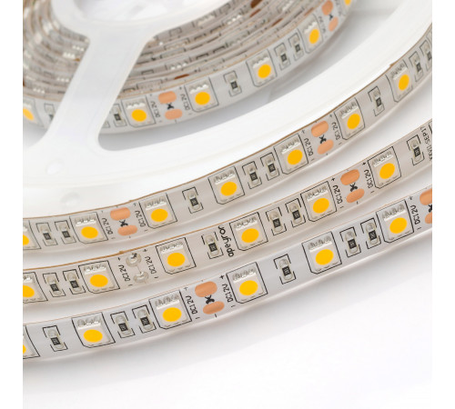 Светодиодная лента Apeyron 12В СТ 14,4Вт/м smd5050 60д/м IP65 700Лм/м 5м 4000К 00-144