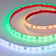 Светодиодная герметичная лента Arlight SPI-PS-B60-12mm 12V RGB-PX3-BPT (12 W/m, IP67, 5060, 5m) 039599