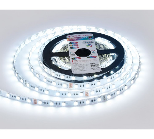 Светодиодная лента Ambrella Light LED Strip 24В 5050 10Вт/м RGBW+6500K 5м IP20 GS4403 Светодиодная лента Ambrella Light LED Strip 24В 5050 10Вт/м RGBW+6500K 5м IP20 GS4403