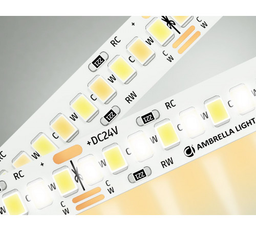 Светодиодная лента Ambrella Light LED Strip 24В 2835 18Вт/м 3000-6500K 5м IP20 GS4151 Светодиодная лента Ambrella Light LED Strip 24В 2835 18Вт/м 3000-6500K 5м IP20 GS4151