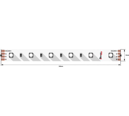 Светодиодная лента DesignLed DSG3A60-24-RGB-33 002843 Светодиодная лента DesignLed DSG3A60-24-RGB-33 002843