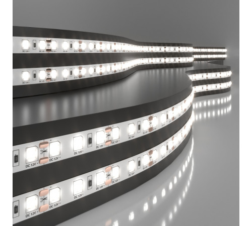 Светодиодная лента Elektrostandard 12V 9,6W 120Led 2835 IP20 дневной белый, 5м 4690389135897 Светодиодная лента Elektrostandard 12V 9,6W 120Led 2835 IP20 дневной белый, 5м 4690389135897