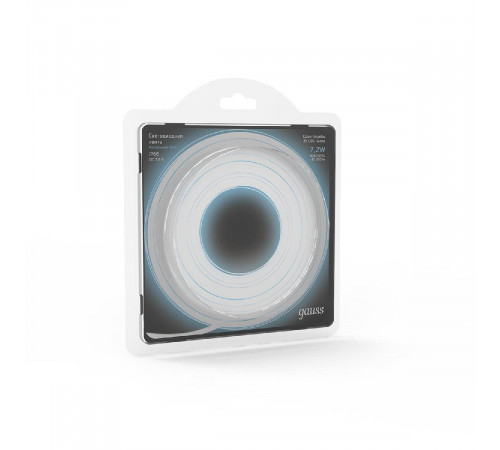 Светодиодная влагозащищенная лента Gauss 7,2W/m 30LED/m 5050SMD холодный белый 5M 311000307