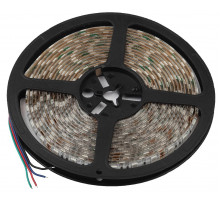 Светодиодная лента Эра 12В 5050 14,4Вт/м RGB 5м IP65 LS5050-14,4-60-12-RGB-IP65-2year-5m KU-5050AD-60D-RGB Б0044123