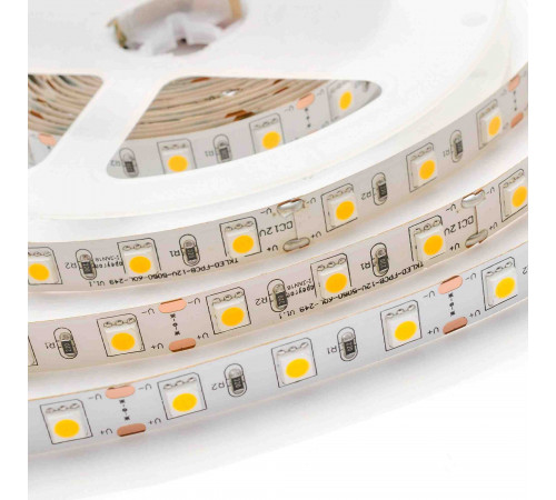 Светодиодная лента Apeyron 12В СТ 14,4Вт/м smd5050 60д/м IP20 700Лм/м 5м 3000К 00-16 Светодиодная лента Apeyron 12В СТ 14,4Вт/м smd5050 60д/м IP20 700Лм/м 5м 3000К 00-16