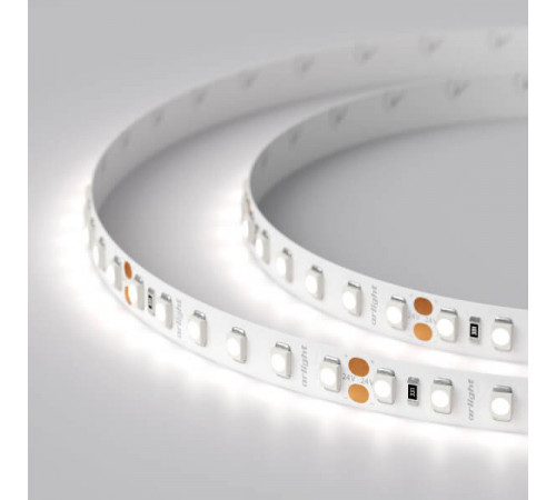 Светодиодная лента Arlight RT-A120-8mm 24V White6000 (9.6 W/m, IP20, 2835, 5m) 010347(2) Светодиодная лента Arlight RT-A120-8mm 24V White6000 (9.6 W/m, IP20, 2835, 5m) 010347(2)