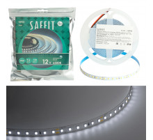 Светодиодная лента Saffit SST02 12В 9,6Вт/м 6500К 5м IP20 55242