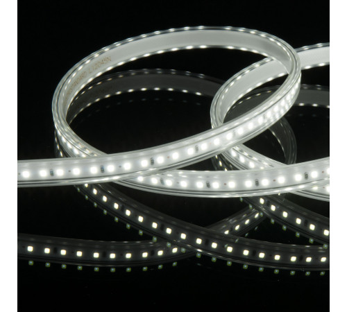 Светодиодная лента Elektrostandard 220V 14,4W 120Led 2835 IP65 6500 холодный белый, 50 м 4690389170973 a053640
