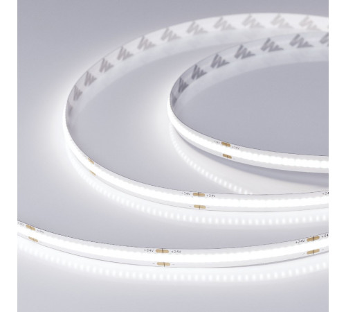 Светодиодная лента Arlight COB-X378-8mm 24V White6000 (11 W/m, IP20, 5m) 031885(3) Светодиодная лента Arlight COB-X378-8mm 24V White6000 (11 W/m, IP20, 5m) 031885(3)