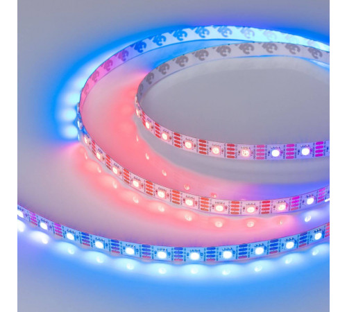 Светодиодная лента Arlight SPI-B60-10mm 12V RGB-PX1-RAM (9.3 W/m, IP20, 5060, 5m) 033437 Светодиодная лента Arlight SPI-B60-10mm 12V RGB-PX1-RAM (9.3 W/m, IP20, 5060, 5m) 033437
