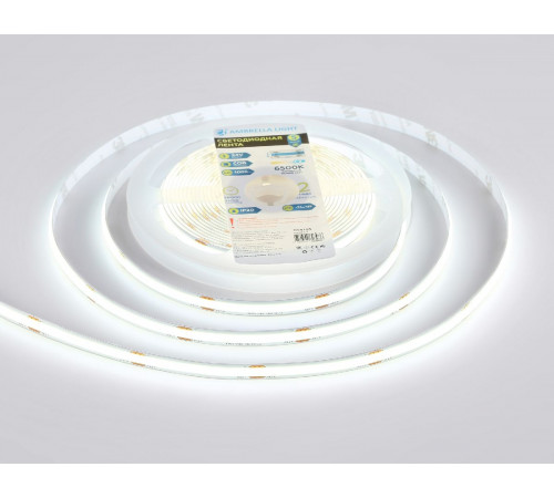 Светодиодная лента Ambrella Light LED Strip 24В COB 12Вт/м 6500K 5м IP20 GS4703 Светодиодная лента Ambrella Light LED Strip 24В COB 12Вт/м 6500K 5м IP20 GS4703