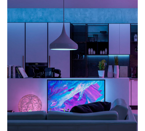 Cветодиодная лента Apeyron 24В 14,4Вт/м smd5050 60д/м IP20 5м RGB 00-310 Cветодиодная лента Apeyron 24В 14,4Вт/м smd5050 60д/м IP20 5м RGB 00-310