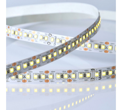 Светодиодная лента Uniel ULS-M16-2835-180LED/m-10mm-IP20-DC12V-17W/m-5M-4000K PROFI катушка в герметичной упаковке Светодиодная лента Uniel ULS-M16-2835-180LED/m-10mm-IP20-DC12V-17W/m-5M-4000K PROFI катушка в герметичной упаковке